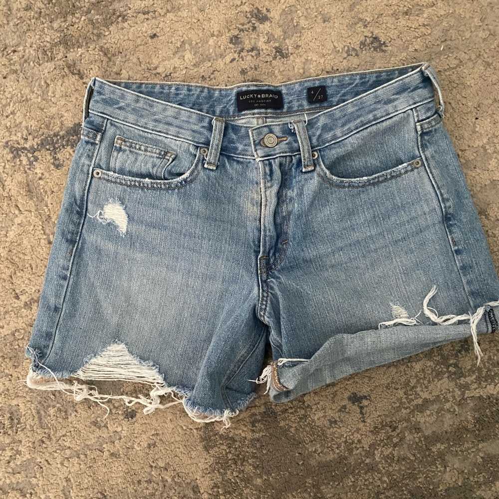 Lucky Brand size 4 boyfriend shorts